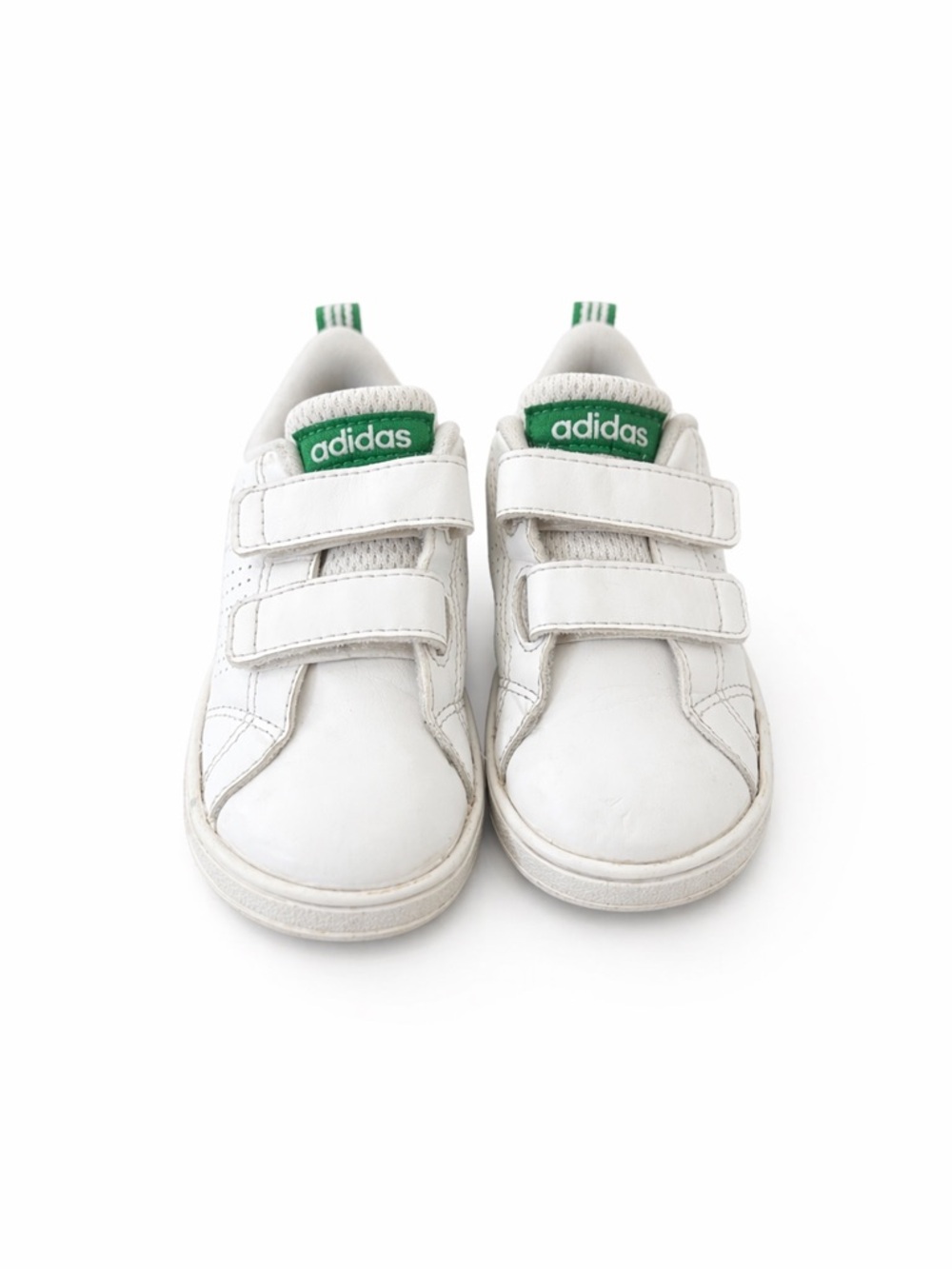 Adidas Toddler Shoes Size 6 White Velcro Sneakers Kids Unisex Casual